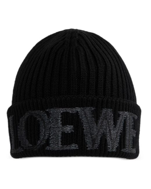 Loewe Black Beanie for men