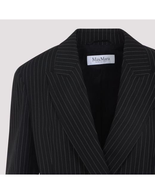 Max Mara Black Mattia Jacket
