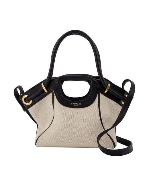 Balmain Black Tote Small