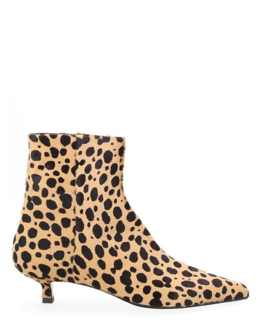 Aeyde Brown Pointed-Toe Boots