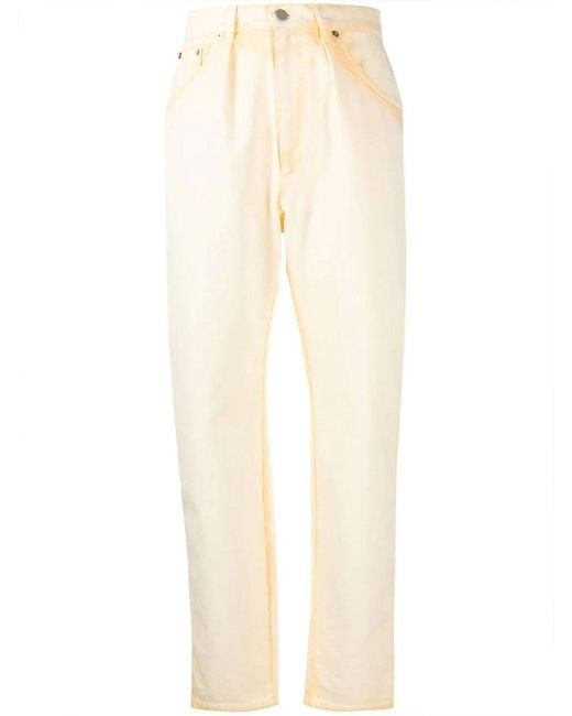 Alberta Ferretti Natural Pants