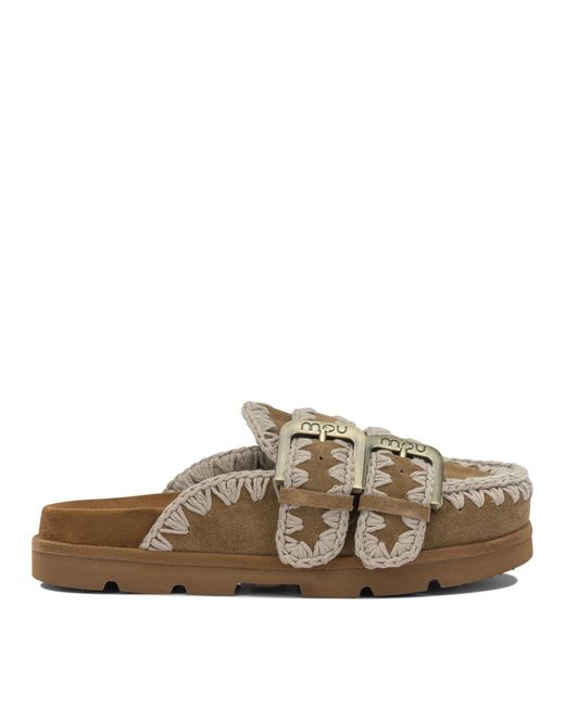 Mou Brown Sandals