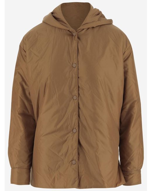 Aspesi Brown Beth Nylon Jacket