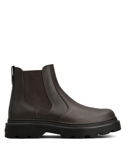 Tod's Black Ankle Boots for men