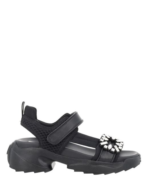 Roger Vivier White Open Toe Sandals