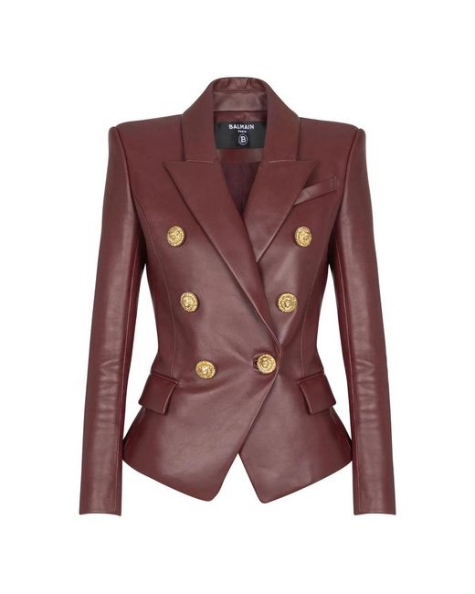 Balmain Purple Jackets