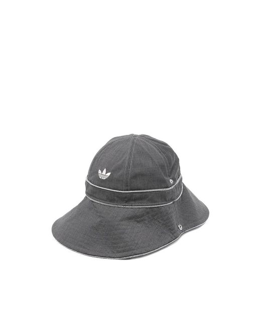 Adidas Gray Cap With Logo Detailing