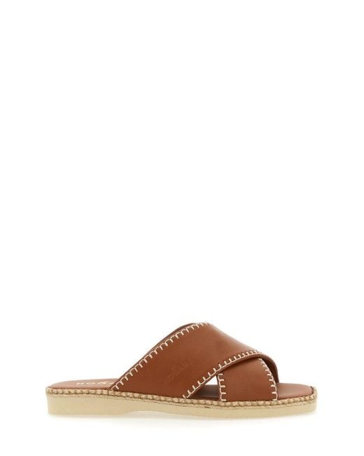 Hogan Brown H660 Sandal