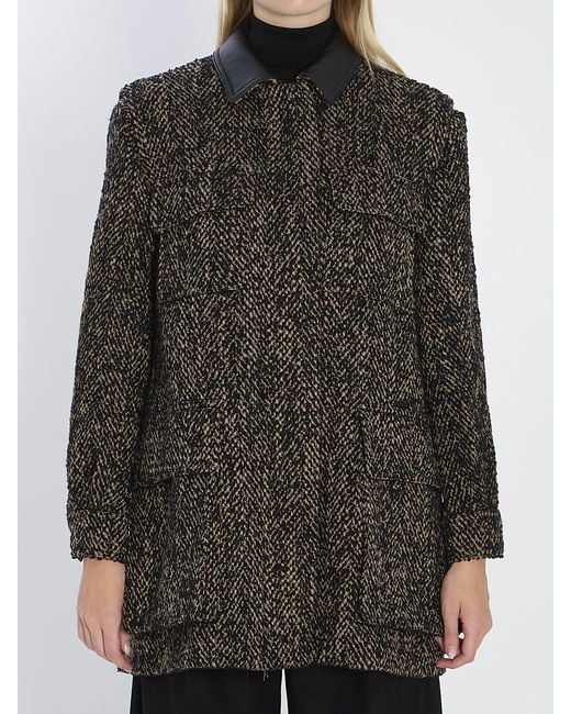 Max Mara Black Angio Jacket