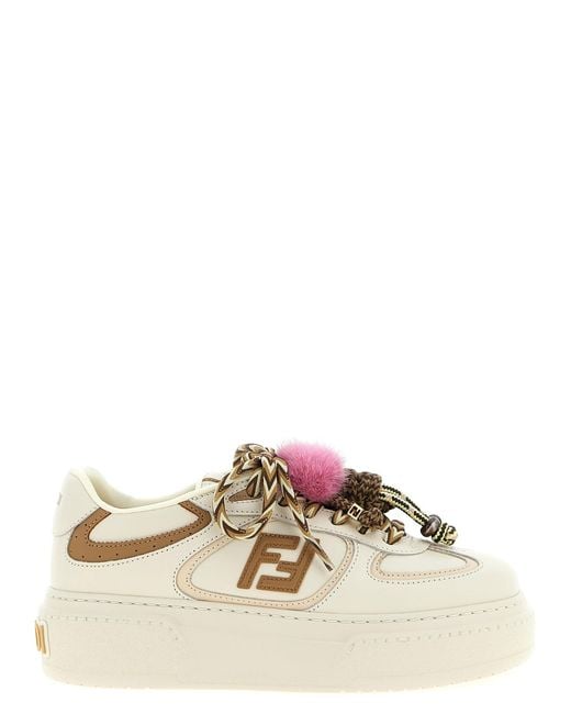 Fendi Natural Sneakers