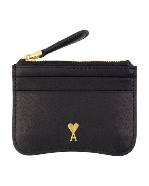 AMI Black Paris Paris Cardholder