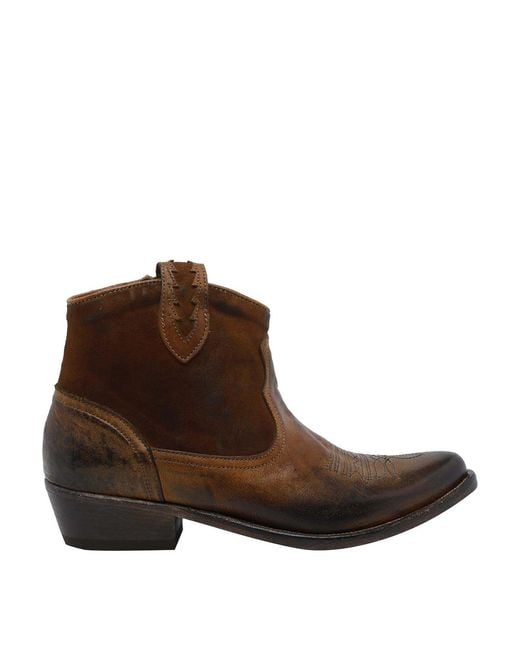 Pawelk's Brown Texano Booties