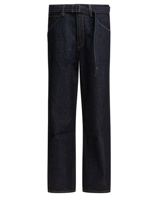 Levi's Blue "Twisted Baggy Wide" Jeans