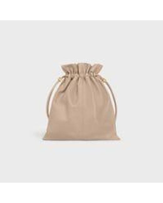 Céline Natural Small Crystal Pouch