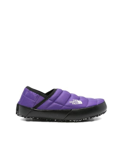 The North Face Purple Polyester Sneakers