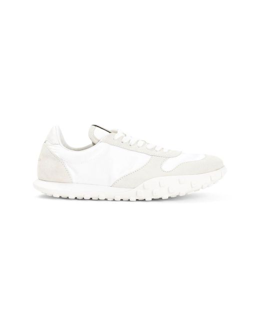 Jil Sander White Polyester Sneakers for men