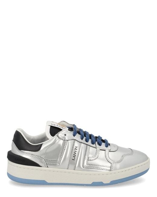 Lanvin White Clay Sneakers