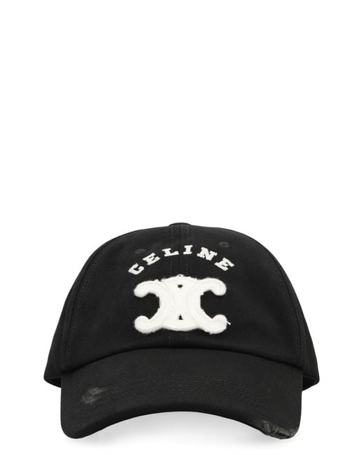 Women's Black Triomphe Hat