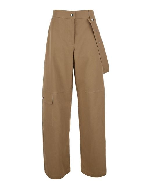 MSGM Natural Trousers