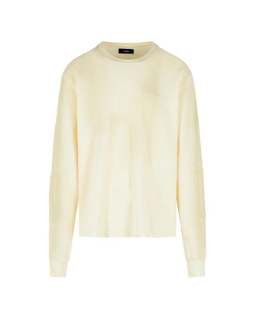 Amiri Natural Sweaters Neutral for men