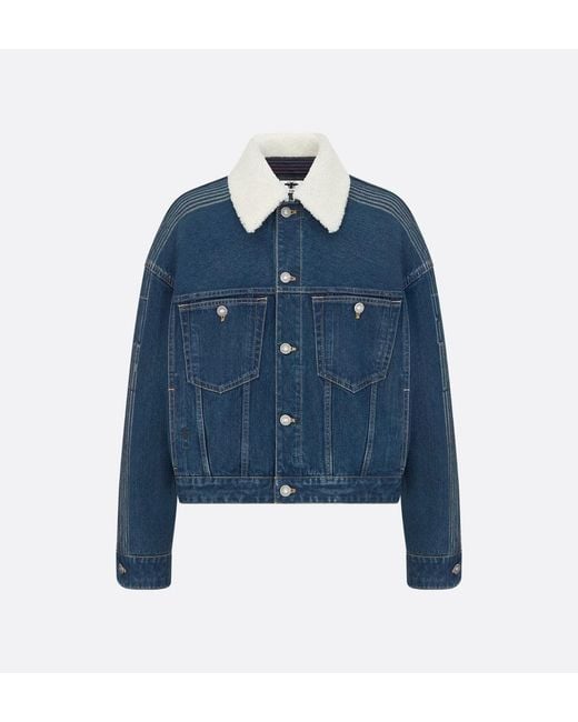 Dior Blue Cotton Jacket