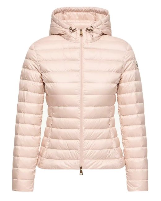 Moncler Pink Igelhood Short Down Jacket