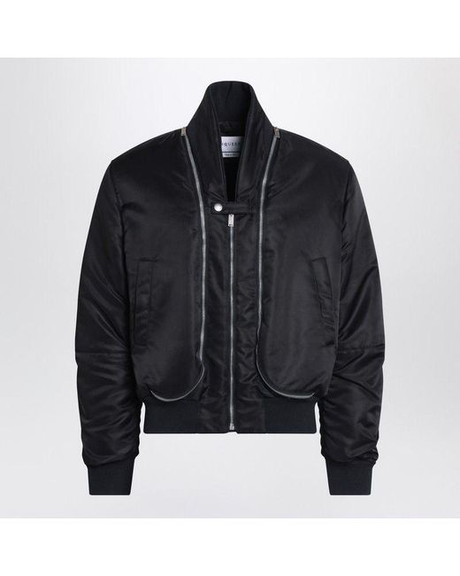 McQueen Black Bomber Jackets for men