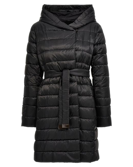 Women's Black 'Novef' Reversible Down Jacket