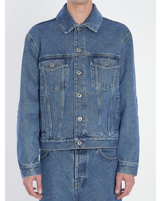 Loewe Blue Anagram Denim Jacket for men