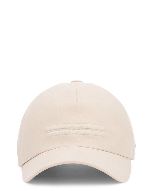 Zegna Natural Hat With Visor for men