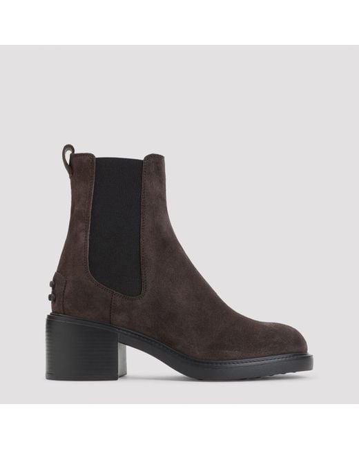 Tod's Black Ankle Boots
