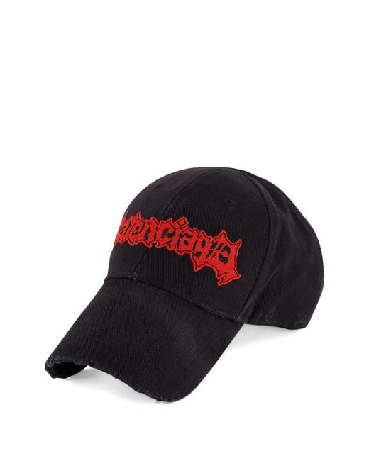 Balenciaga Red Classic Cap for men