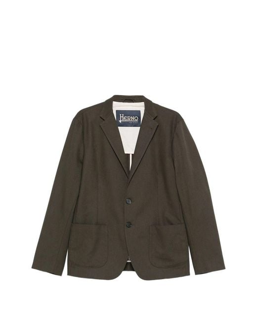 Herno Multicolor Blazer Due Bottoni for men
