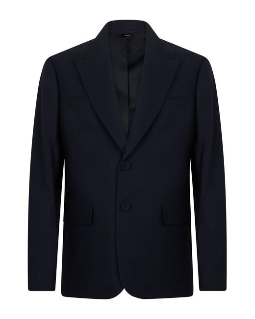 Fendi Blue Elegant Jacket for men