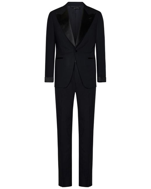 Tom Ford Black Suit for men