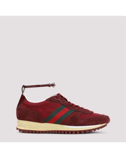 Gucci Red Re-Motion Trainer Sports Shoes