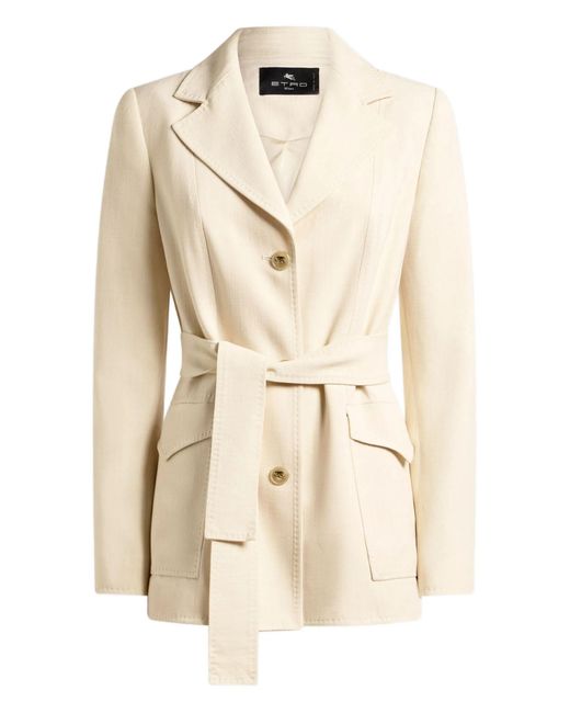 Etro Natural Viscose Jacket