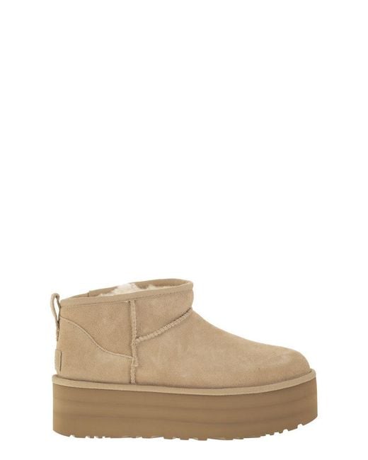 Ugg Brown Ultra Mini Classic