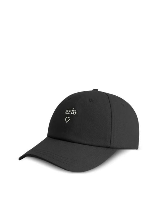 Arte' Black "Heart Logo" Cap