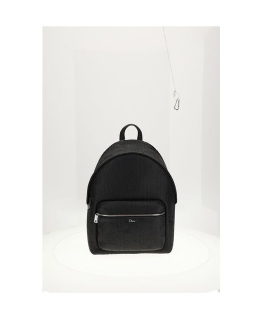 Dior White Backpack Zip Gravity for men