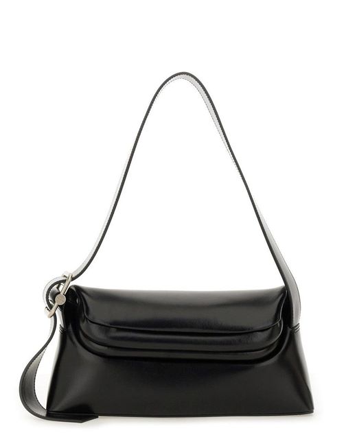Women's Black Borsa Folder Brot