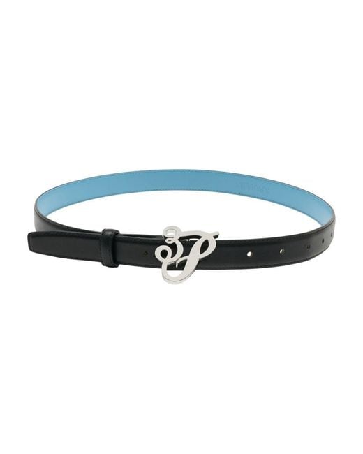 3.PARADIS Blue Ceinture Cursive Small