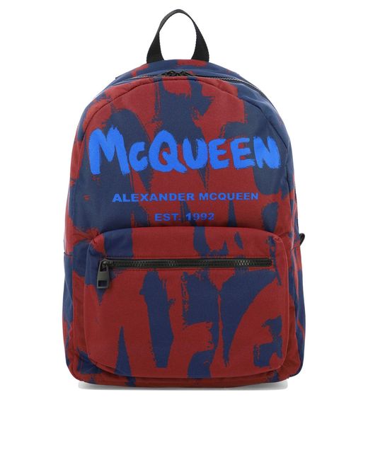McQueen Blue Backpacks