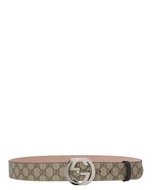 Gucci Multicolor 'Gg Interlocking' Belt