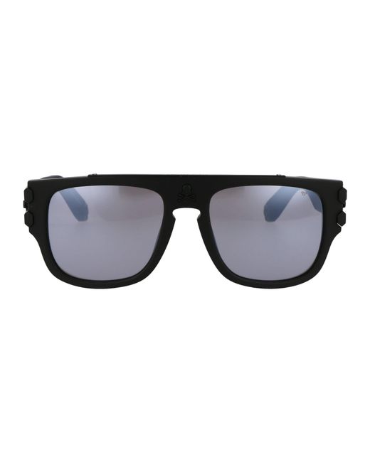 Philipp Plein Black Sunglasses