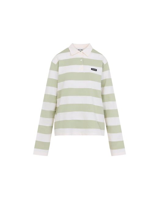 Miu Miu Green Polo