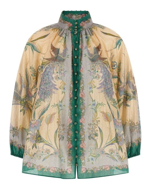 Zimmermann Multicolor 'Indra' Blouse