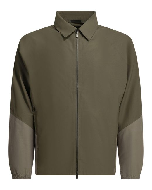 Goldwin Green "Hyperdense Taffeta U/S Right" Lightweight Jacket