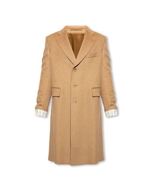 Gucci Natural Camel Wool Coat for men