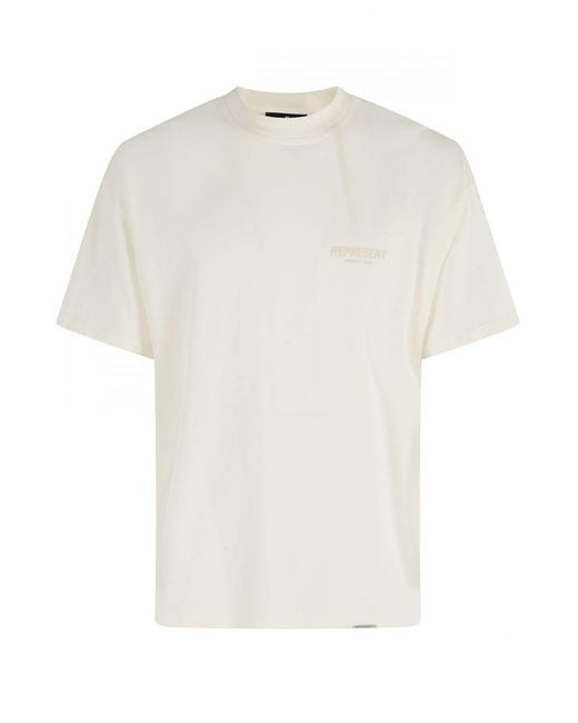 Represent White T-Shirt Owners Club for men